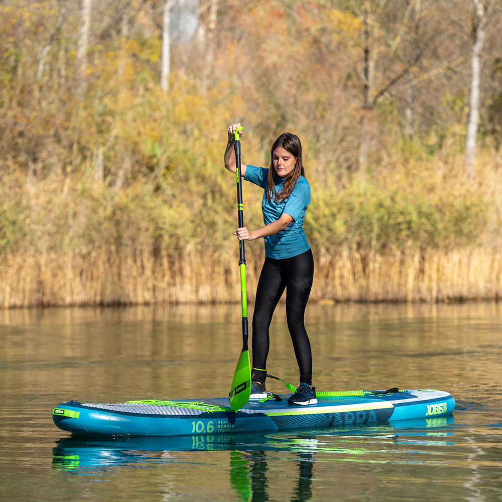 Jobe Yarra steel blauw 10.6 opblaasbare sup pakket met triple action luchtpomp 2