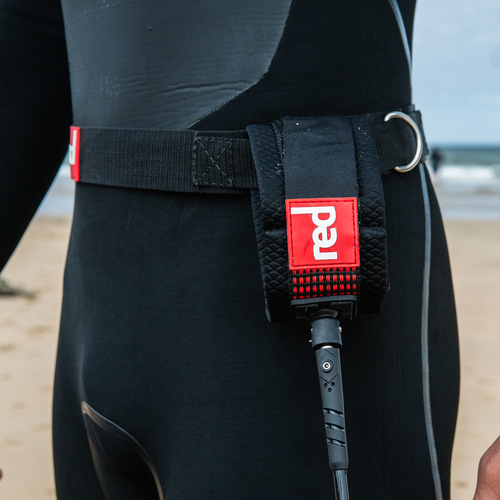 red paddle Waist sup leash heupriem