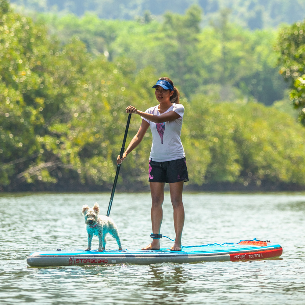 Starboard inflatable sup 12.6 touring s deluxe single chamber voordeelpakket