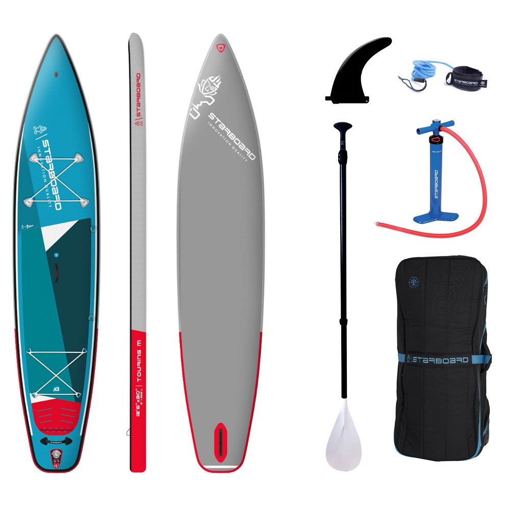 Starboard inflatable sup Touring zen 12.6 voordeelpakket