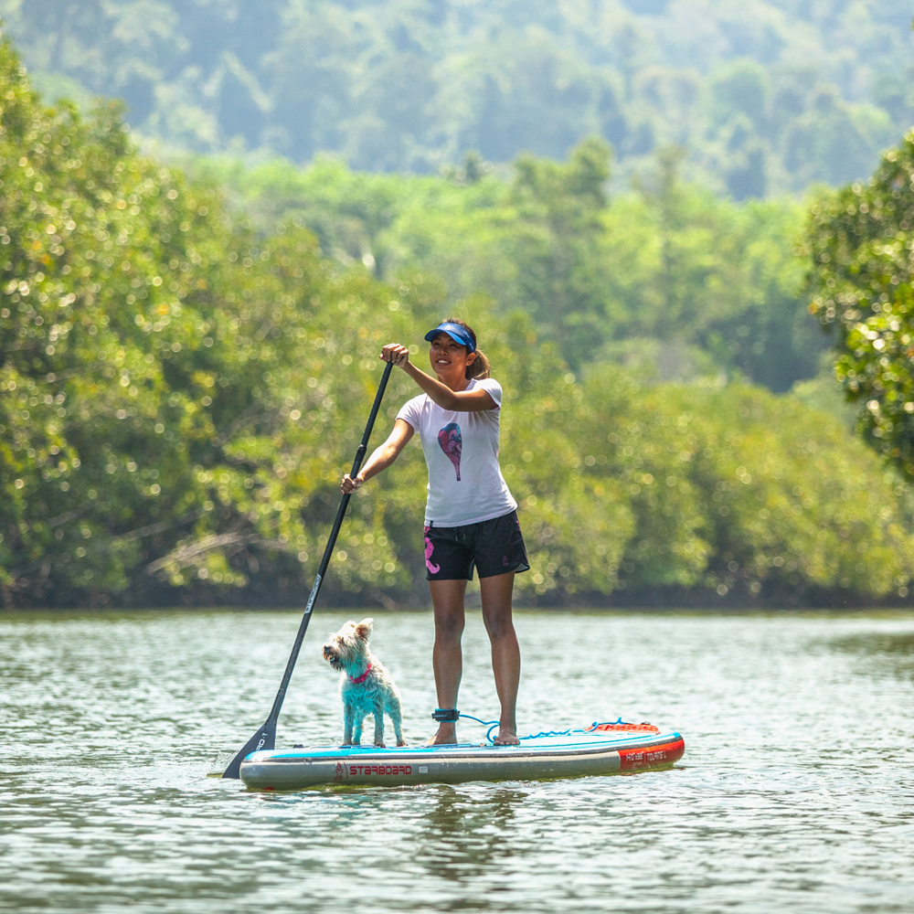 Starboard inflatable sup Touring zen 12.6 voordeelpakket