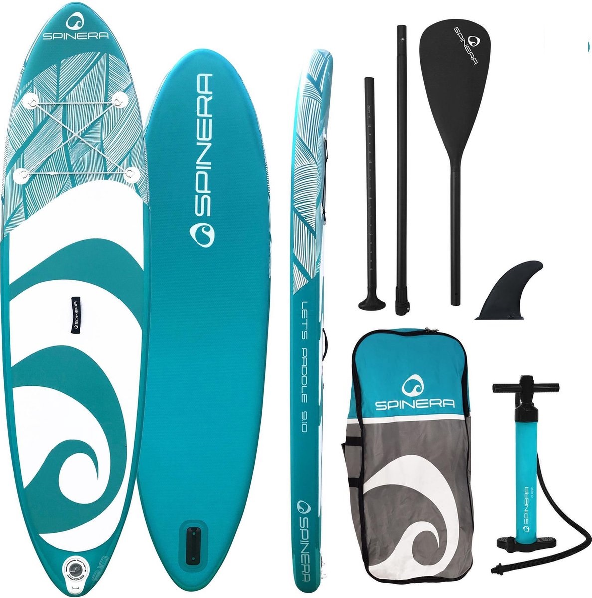 spinera Let's Paddle  9.10 opblaasbare sup