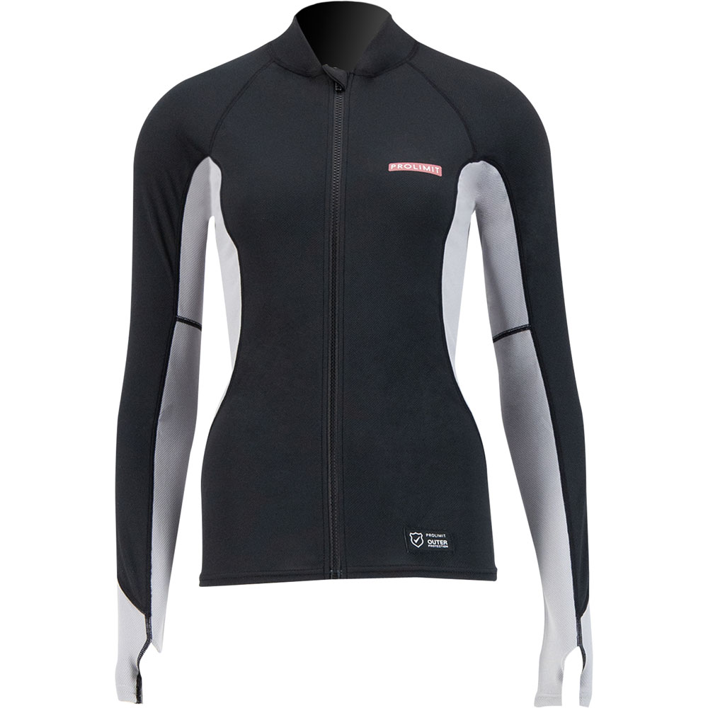 Prolimit Sup top dames zwart/grijs