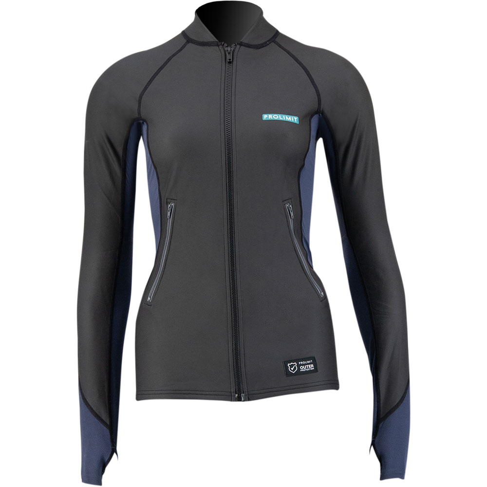 Prolimit Sup top dames loosefit 1.5mm zwart