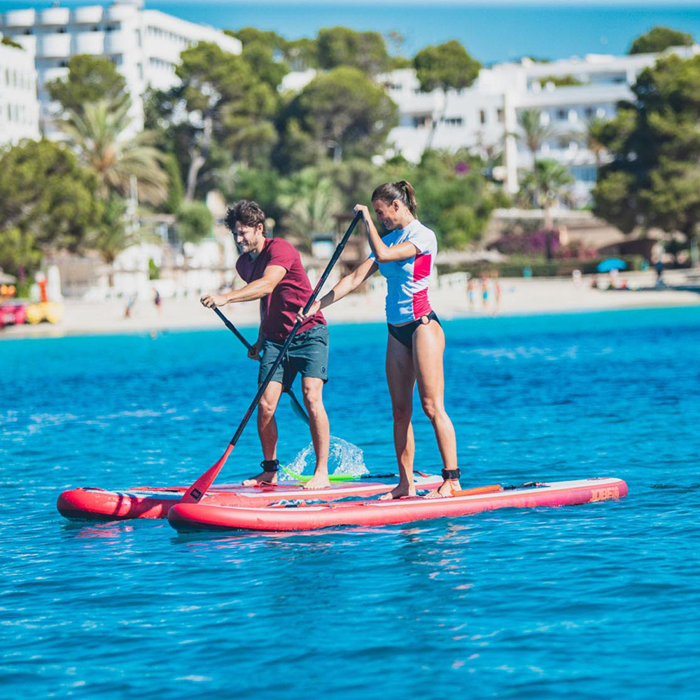 Jobe Yarra 10.6 sup board voordeelpakket rood