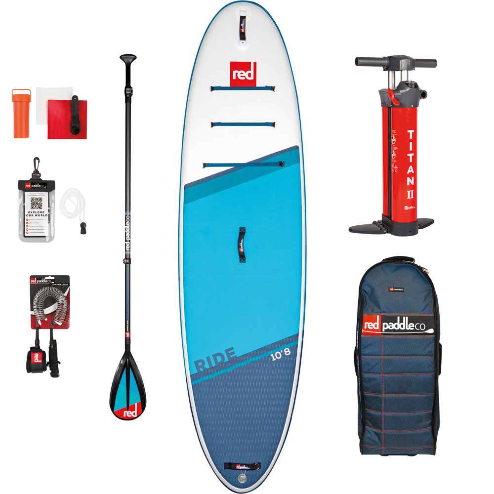 red paddle Ride 10.8 sup board voordeelpakket