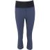 dames sup broek 3/4 zwart