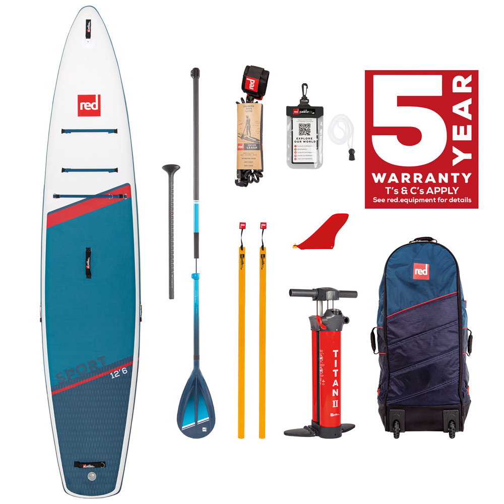 red paddle Sport HT 12.6 opblaasbare sup voordeelpakket foto 1