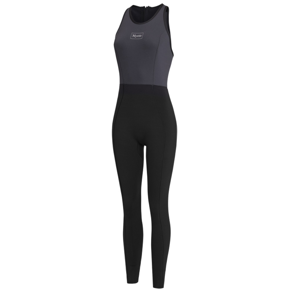 mystic Lunar Long John wetsuit 2/2mm rugrits dames zwart foto 1