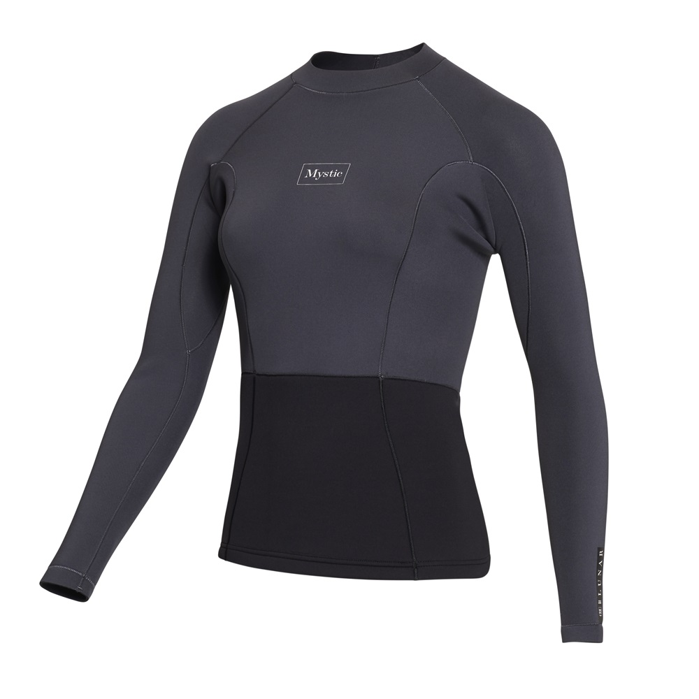 mystic Lunar vest neopreen 2mm dames donker grijs foto 1
