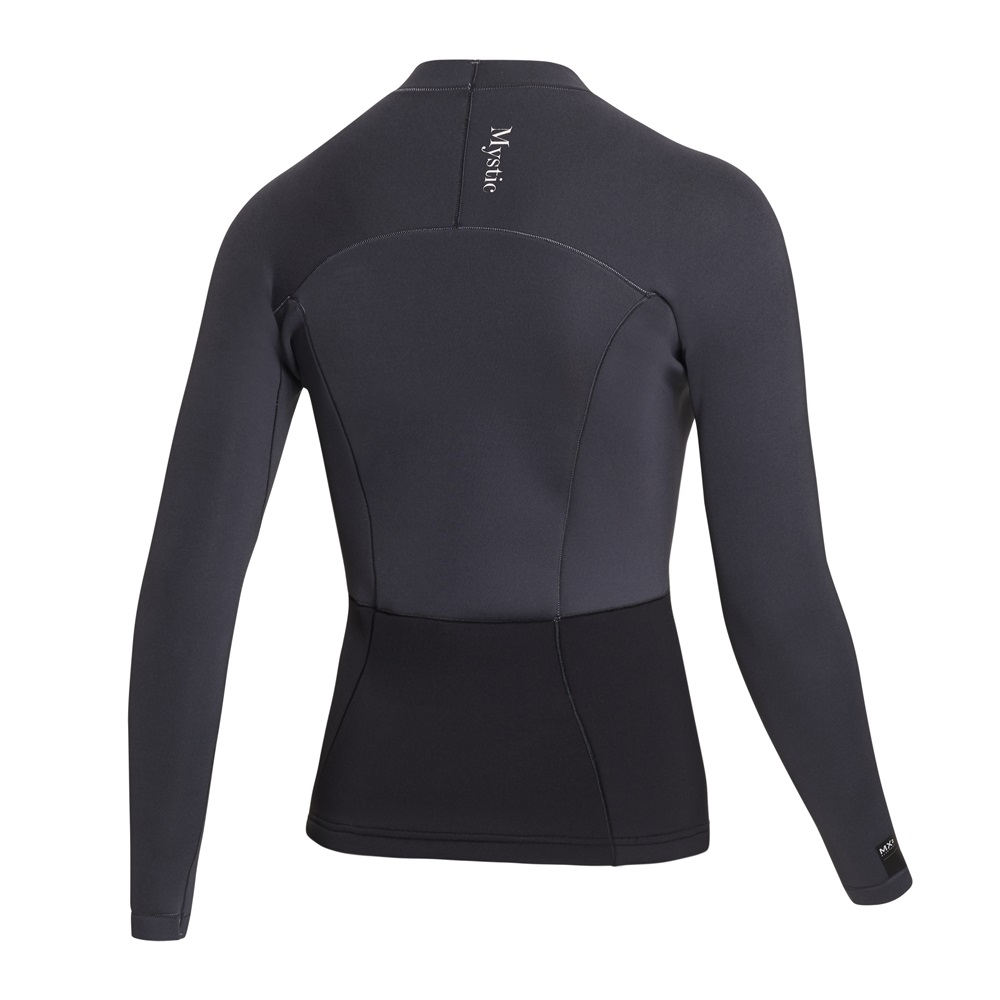 mystic Lunar vest neopreen 2mm dames donker grijs 2