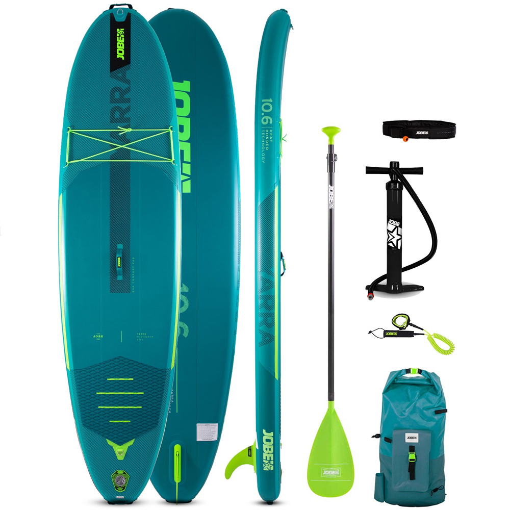 Jobe Yarra teal 10.6 opblaasbare sup pakket met aluminium peddel foto 1