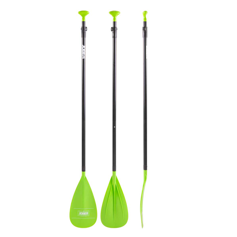 Jobe aluminium sup peddel lime 3-piece foto 1