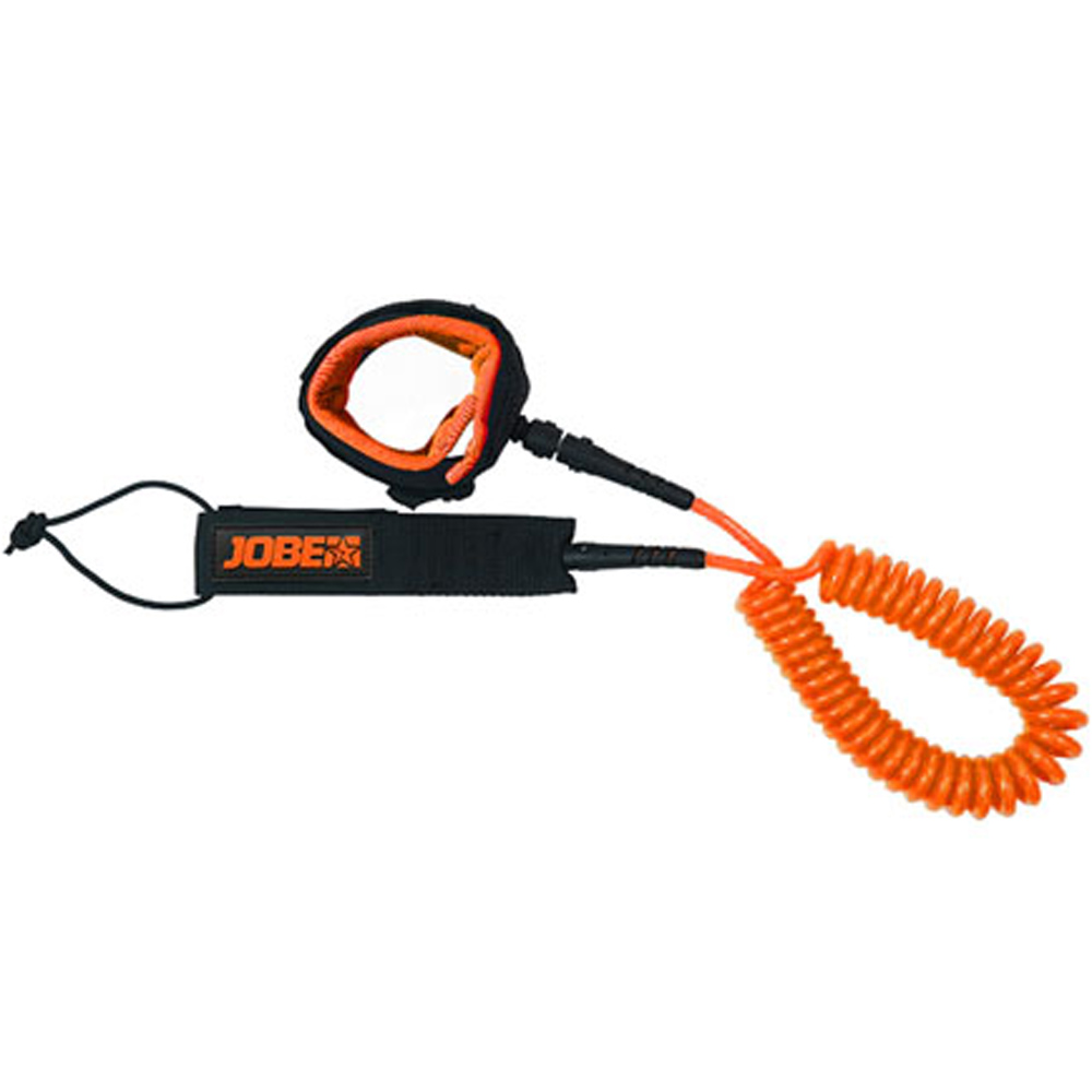 sup leash coil 10ft orange foto 1
